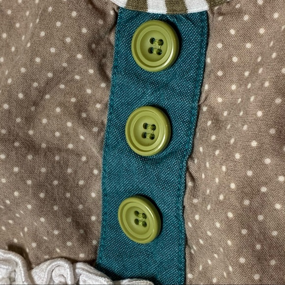 Girl’s Persnickety Striped & Ruffled Tank Top - Picture 4 of 10